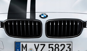 Atrapa chłodnicy BMW 3 F30 F31 MPerformance czarna