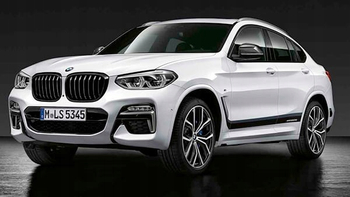 Folie boczne BMWX3 G01 iX3 G08 X4 G02 MPerformance