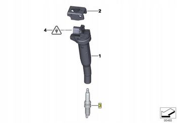 Świeca zapłonowa BMW M6 M5 E60 M3 E90 S65B40 V8 S85B50 V10