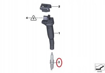 Świeca zapłonowa High Power oryginał BMW N43 N53 E90 E60 E87