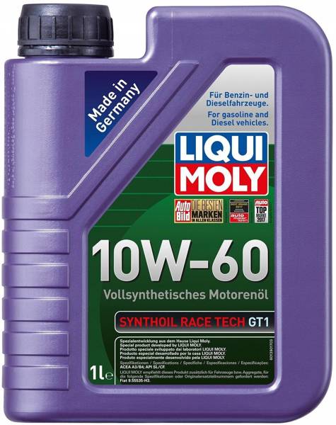 LIQUI MOLY SYNTHOIL RACE TECH GT1 10W-60 1L 8908